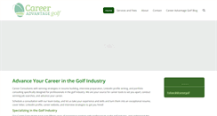Desktop Screenshot of careeradvantagegolf.com