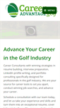 Mobile Screenshot of careeradvantagegolf.com